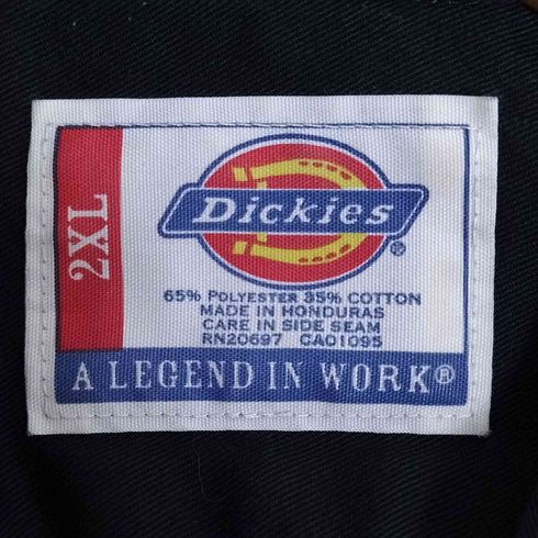 ディッキーズ Dickies SHORT SLEEVE WORK SHIRT ワークシャツ メンズ 2XL
