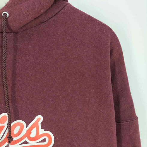 チャンピオン Champion 00s 三色タグ フットボールチームロゴプリント プルオーバーパーカー メンズ XXL