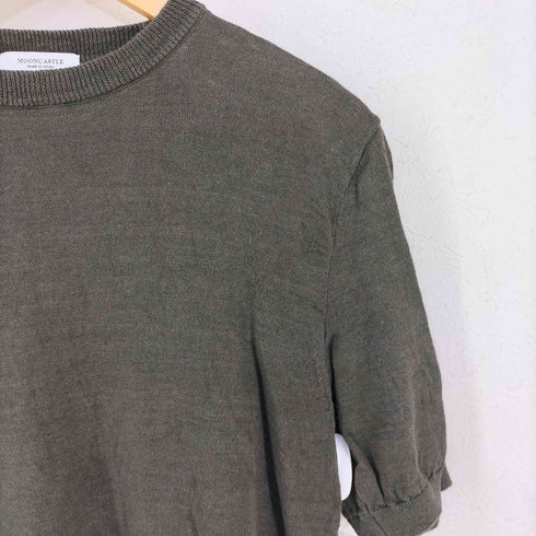 メーカーズシャツカマクラ Makers Shirt 鎌倉 MOONCASTLE リネンニットTシャツ メンズ JPN:46
