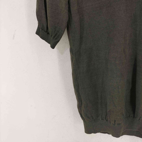 メーカーズシャツカマクラ Makers Shirt 鎌倉 MOONCASTLE リネンニットTシャツ メンズ JPN:46
