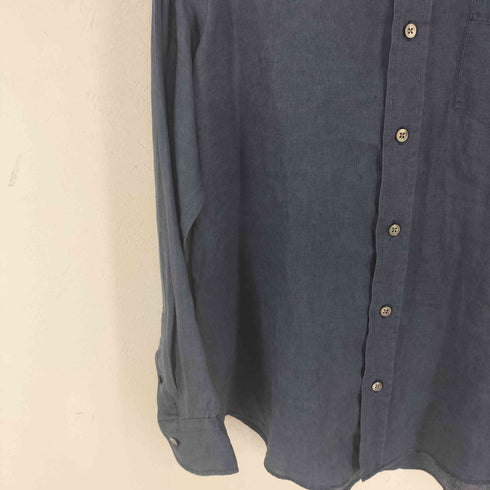 メーカーズシャツカマクラ Makers Shirt 鎌倉 カジュアルシャツ リネン前開き メンズ JPN:M