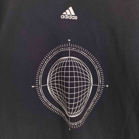 アディダス adidas ID TEE ロゴ 方位磁石 プリント S/S クルーネック Tシャツ メンズ O
