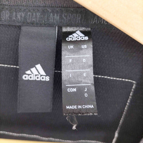アディダス adidas ID TEE ロゴ 方位磁石 プリント S/S クルーネック Tシャツ メンズ O