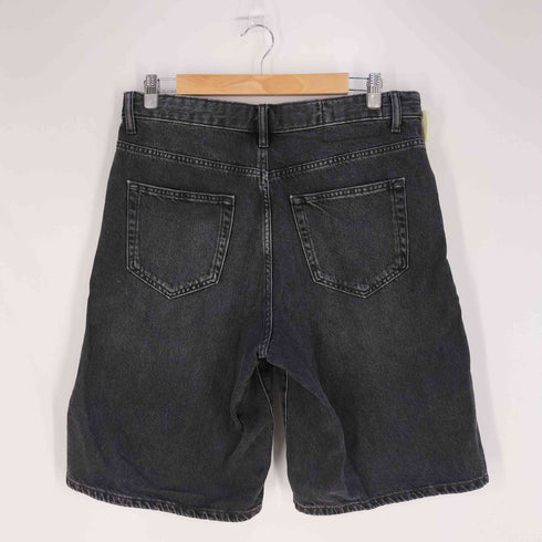 ザラ ZARA baggy fit denim bermuda shorts デニム バルミューダ ショーツ ショートパンツ メンズ 42