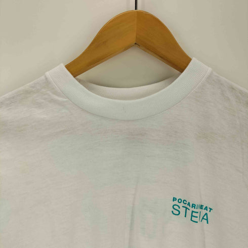 90s 企業ロゴ シングルステッチ プリントクルーネックTシャツ メンズ JPN:L