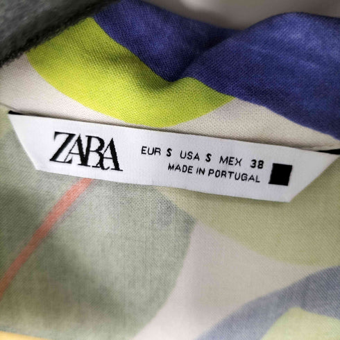 ザラ ZARA S/S 開襟アロハシャツ メンズ import:S