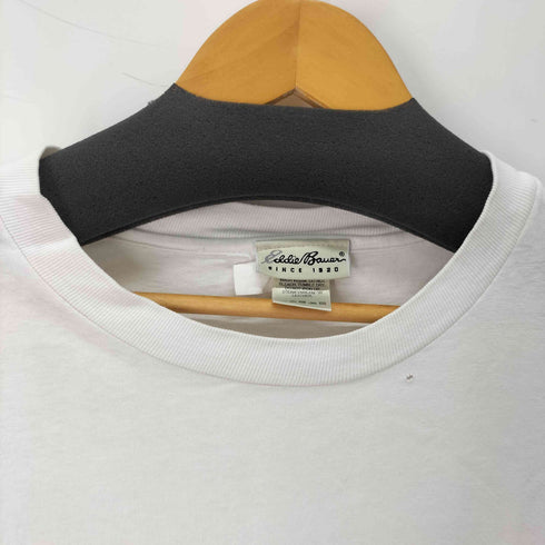 エディーバウアー Eddie Bauer フロントプリント S/S Tシャツ メンズ import:L