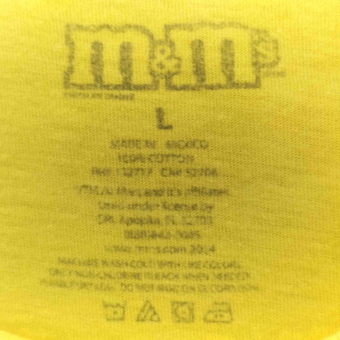 企業プリントクルーネックTシャツ メンズ JPN:L