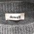 DOWELL デザインクロップドニット レディース