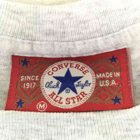 コンバース CONVERSE 90s USA製 プリントクルーネックTシャツ メンズ JPN:M