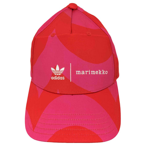 アディダスオリジナルス adidas Originals 総柄サテンベースボールキャップ レディース