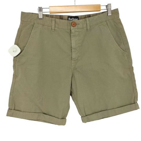 バブアー Barbour Glendale Short Dusty Green ショートパンツ メンズ W32