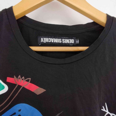 Denis Simachev プリントクルーネックTシャツ メンズ JPN:XL