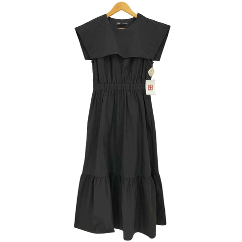 ザラ ZARA ケープスリーブミディワンピース レディース import:S
