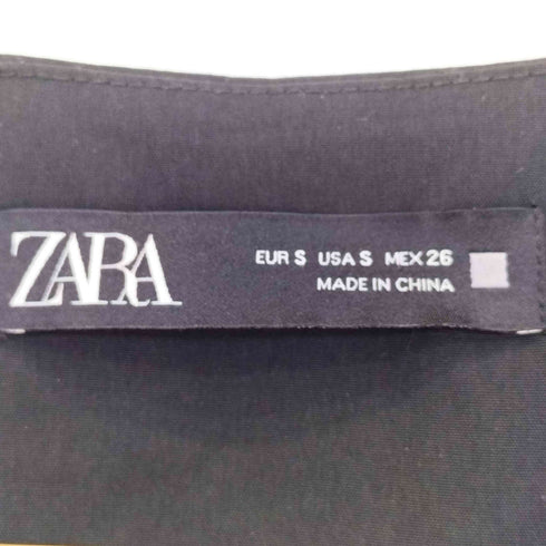 ザラ ZARA ケープスリーブミディワンピース レディース import:S