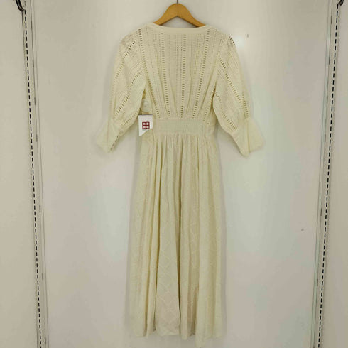アメリ AMERI MEDI CRUMPLE COTTON LACE DRESS レディース