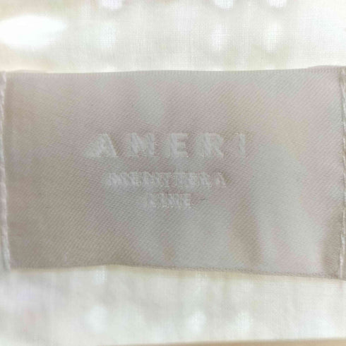 アメリ AMERI MEDI CRUMPLE COTTON LACE DRESS レディース
