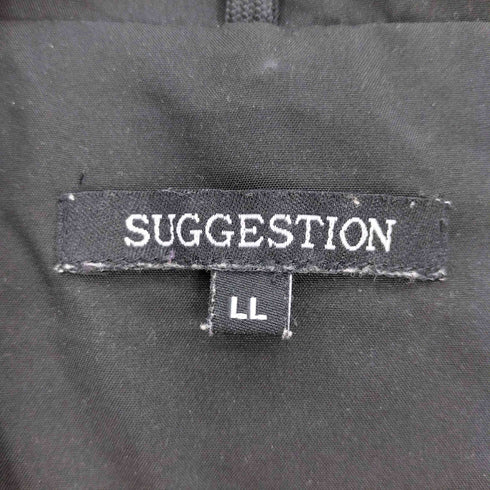 サジェスション Suggestion ナチュラル ストレッチ 切替え マウンテン パーカー 八の字ジップ メンズ LL