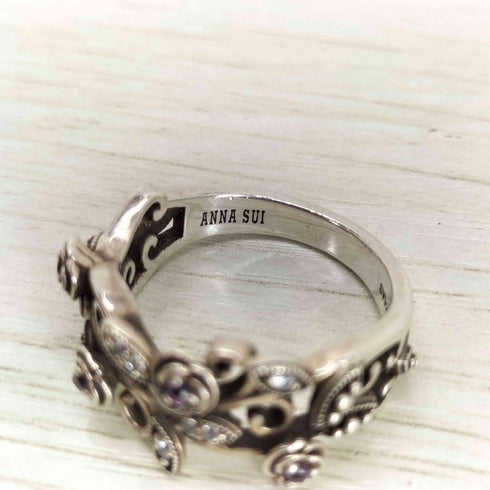 アナスイ ANNA SUI silver925 刻印 デザインリング レディース 13号