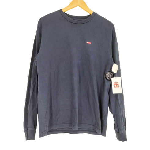 シュプリーム Supreme SMALL BOX LOGO L/S TEE スモールボックスロゴ クルーネック長袖Tシャツ カットソー メンズ JPN:S