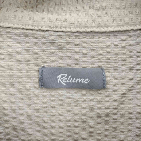 ジャーナルスタンダードレリューム JOURNAL STANDARD relume 21SS サイドポケット シアサッカー S/S シャツ メンズ JPN:M