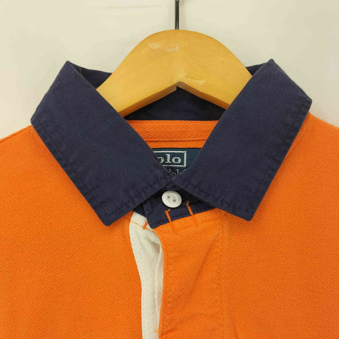 ポロバイラルフローレン Polo by RALPH LAUREN ビックポニー 鹿の子ポロシャツ メンズ import:M