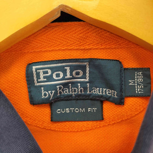 ポロバイラルフローレン Polo by RALPH LAUREN ビックポニー 鹿の子ポロシャツ メンズ import:M