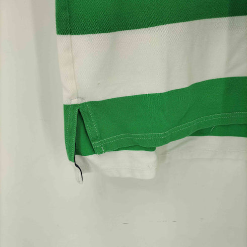 ポロバイラルフローレン Polo by RALPH LAUREN ビックポニー ボーダー 鹿の子ポロシャツ メンズ import:S