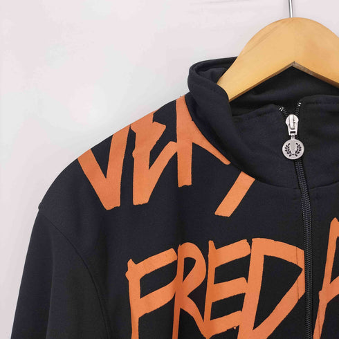 フレッドペリー FRED PERRY 80S ロゴプリント トラックジャケット メンズ import:M
