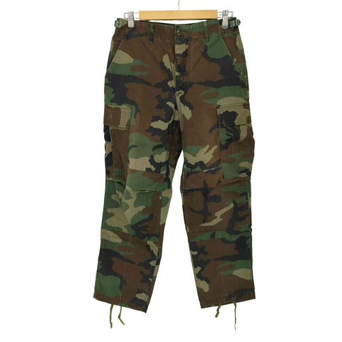 ユーエスアーミー U.S. ARMY 90S ウッドランドカモ カーゴパンツ メンズ SMALL-SHORT