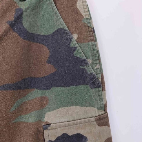 ユーエスアーミー U.S. ARMY 90S ウッドランドカモ カーゴパンツ メンズ SMALL-SHORT