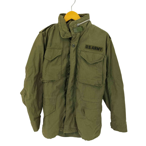 ユーエスアーミー U.S. ARMY 70S 71年会計 ALPHA社製 2nd M-65 フィールドジャケット メンズ SMALL-REGULAR