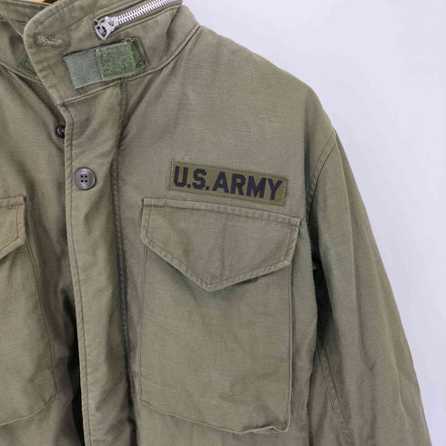 ユーエスアーミー U.S. ARMY 70S 71年会計 ALPHA社製 2nd M-65 フィールドジャケット メンズ SMALL-REGULAR