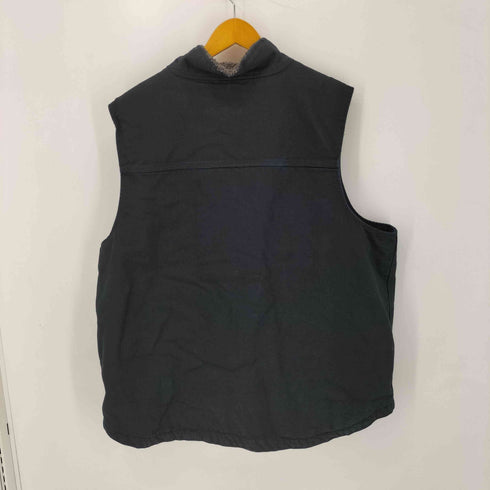 カーハート Carhartt LOOSE FIT WASHED DUCK SHERPA-LINED MOCK-NECK VEST メンズ import:XL