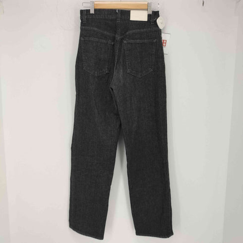 マウジー moussy PLAIN JEANS BLK STRAIGHT レディース 27