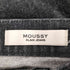 マウジー moussy PLAIN JEANS BLK STRAIGHT レディース 27