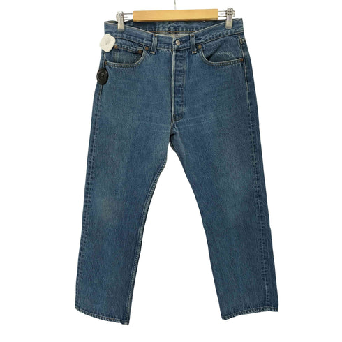 リーバイス Levis 80S 546刻印 10%縮絨 501 ハチマル ボタンフライデニム メンズ W35/L30