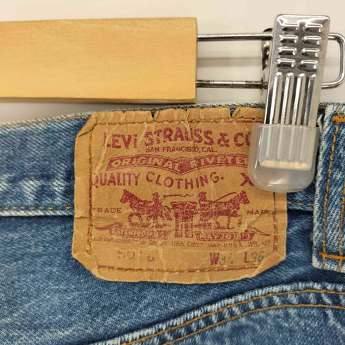 リーバイス Levis 90S USA製 546刻印 501 ボタンフライデニム メンズ W34/L36