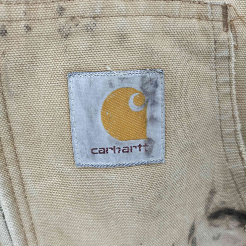 カーハート Carhartt 90S 企業ロゴ刺繍 ダック アクティブパーカー メンズ