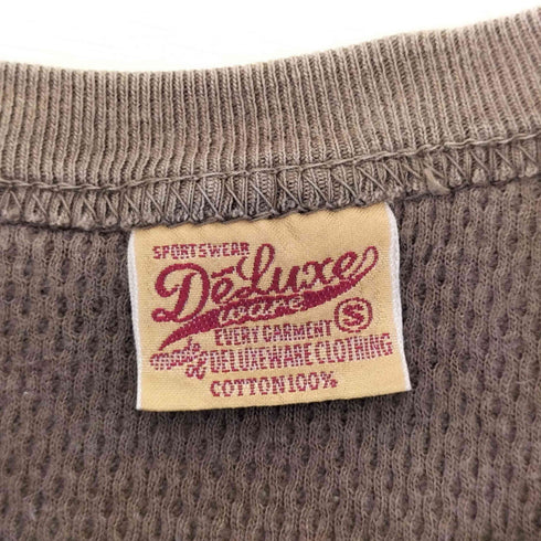 デラックス DELUXE 両面プリント サーマルカットソー メンズ JPN:S