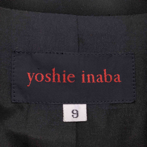 ヨシエイナバ YOSHIE INABA ロングガウンコート レディース JPN:9号
