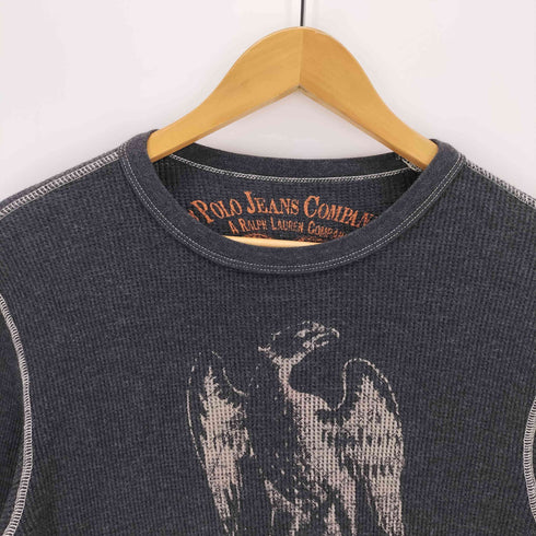 ポロジーンズカンパニーラルフローレン POLO JEANS COMPANY RALPH LAUREN プリントサーマルカットソー メンズ JPN:S