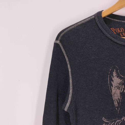 ポロジーンズカンパニーラルフローレン POLO JEANS COMPANY RALPH LAUREN プリントサーマルカットソー メンズ JPN:S