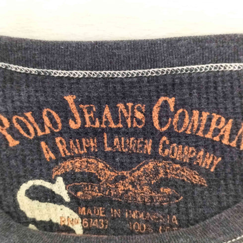 ポロジーンズカンパニーラルフローレン POLO JEANS COMPANY RALPH LAUREN プリントサーマルカットソー メンズ JPN:S