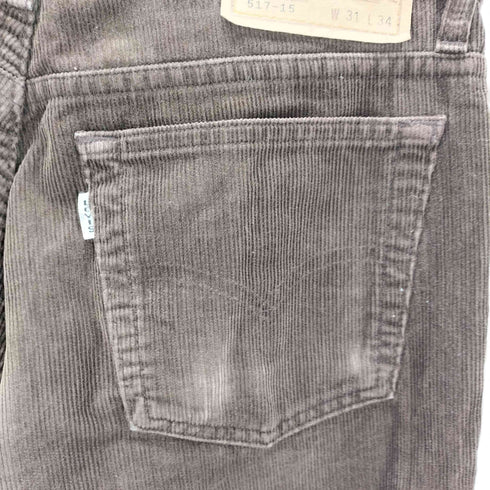 リーバイス Levis 00s 517 細畝コーデュロイブーツカットパンツ J38 メンズ 31 34