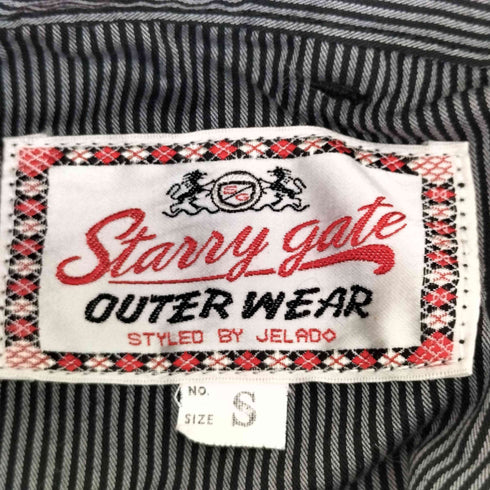 ジェラード JELADO STARRY GATE ストライプテーパードパンツ メンズ JPN:S