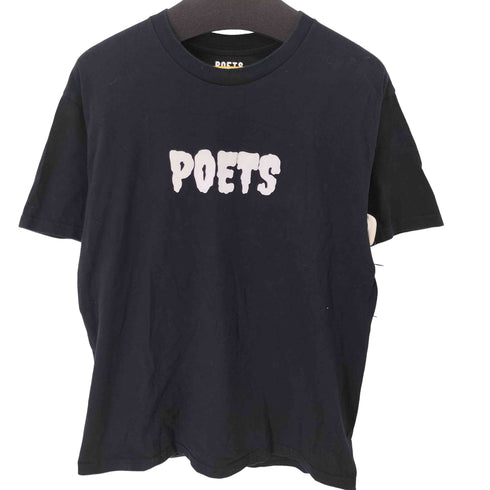 POETS MADE IN USA フロントロゴプリント S/S Tシャツ メンズ import:L