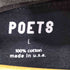POETS MADE IN USA フロントロゴプリント S/S Tシャツ メンズ import:L