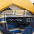 ノーティカ NAUTICA ボックスシルエット チェックBDシャツ メンズ import:L
