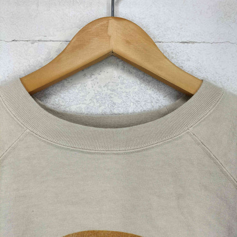 ネセサリーオアアンネセサリー Necessary or unnecessary TODAY フロントプリント クルーネック半袖スウェット Tシャツ レディース M